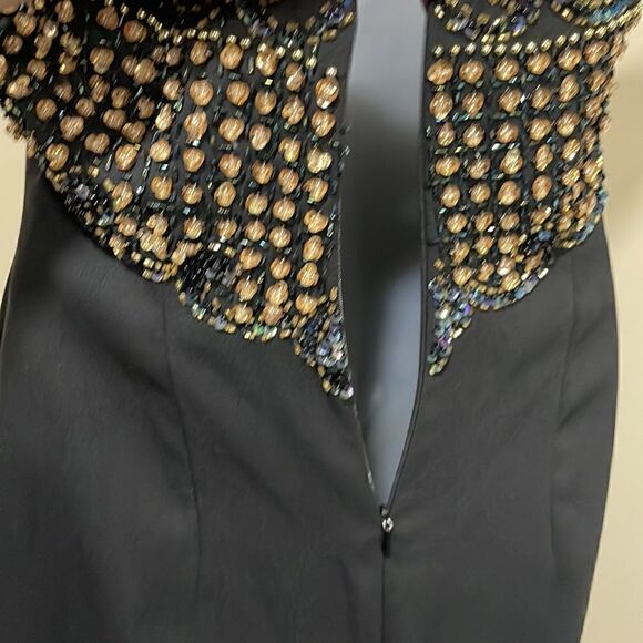 NWOT Alyce Designs Vintage Sequin Prom Party Beaded Dress.  Size 8 M medium - Picture 10 of 14